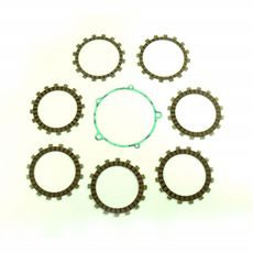 FRICTION PLATES KIT WITH CLUTCH COVER GASKET ATHENA P40230072