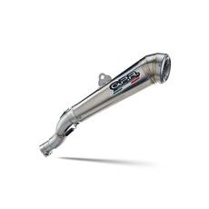 VÝFUK KOMPLETNÍ GPR POWERCONE EVO CO.BMW.39.PCEV BROUŠENÁ NEREZOVÁ OCEL PRO BMW R 1200 GS ADVENTURE 2010-2012