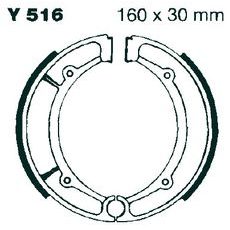 SADA BRZDOVÝCH ČELISTÍ EBC Y516G DRÁŽKOVANÝ
