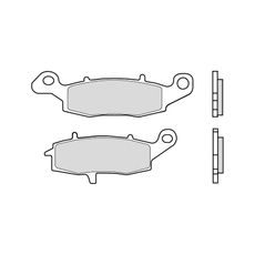 BRZDOVÉ DESTIČKY BREMBO 07KA18SP