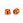 Náhradní kroužky PUIG BALANCE 21456T oranžová pár