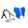 Plexi štít PUIG NEW GEN. SPORT 22783A modrá