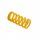 Pružina zadního tlumiče K-TECH OHLINS 57-270-475 47.5N (57x270) Žlutý