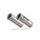 Dvojitá koncovka výfuku Slip-on GPR M3 Y.72.M3.INOX Broušená nerezová ocel