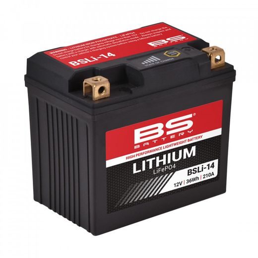 LITHIOVÁ MOTOCYKLOVÁ BATERIE BS-BATTERY BSLI-14