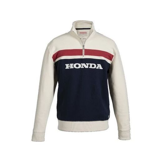 HONDA MIKINA 1/4 ZIP - TRIKOLORA