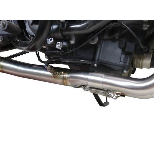 VÝFUK KOMPLETNÍ GPR NEW GRAND PRIX EVO TITANIUM E5.Y.225.CAT.GPAN.TO BROUŠENÝ TITAN ZAHRNUJE ODNÍMATELNÝ DB KILLER A KATALYZÁTOR