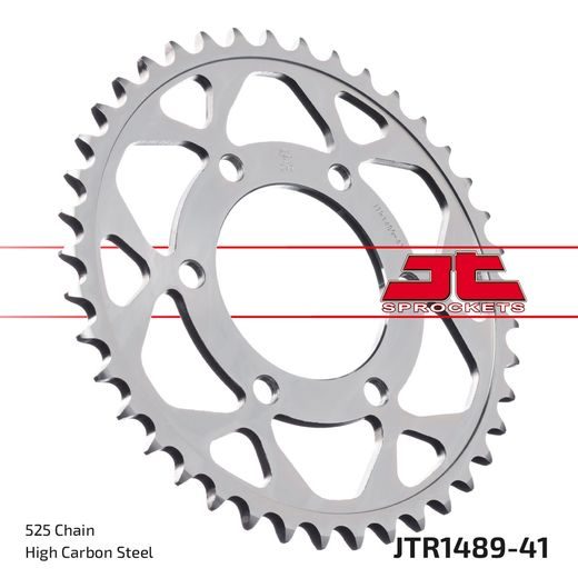 ŘETĚZOVÁ SADA EK - ZLATÝ ŘETĚZ 525 SRX, X-KROUŽEK, KOLEČKO JT POGUMOVANÉ, ROZETA JT PRO KAWASAKI Z 1000 SX 2011-2019