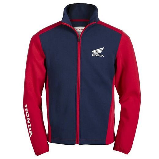 HONDA MIKINA SPORTY FLEECE NAVY/RED UNISEX