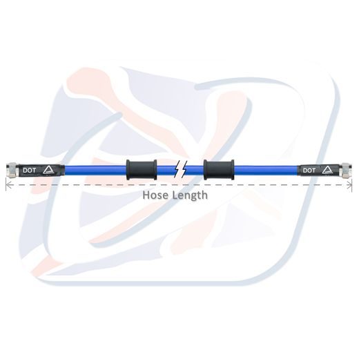 BRZDOVÁ HADICE VENHILL POWERHOSEPLUS 3H2425-BK 2425MM ČERNÁ