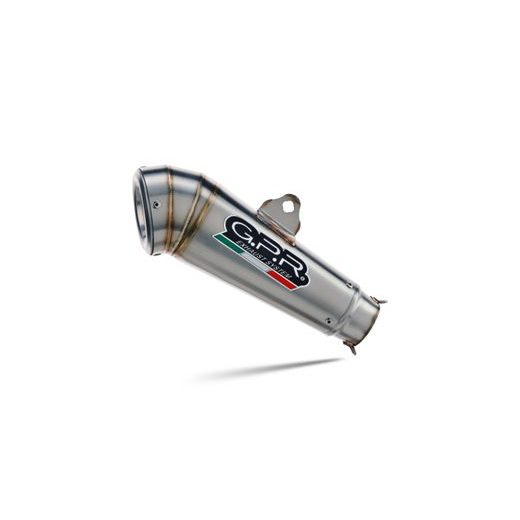 KONCOVKA VÝFUKU SLIP-ON GPR POWERCONE EVO S.139.PCEV BROUŠENÁ NEREZOVÁ OCEL PRO SUZUKI GSX-R 600 2008-2010
