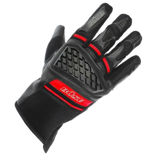 BÜSE RUKAVICE BRAGA - ČERNÁ/ČERVENÁ