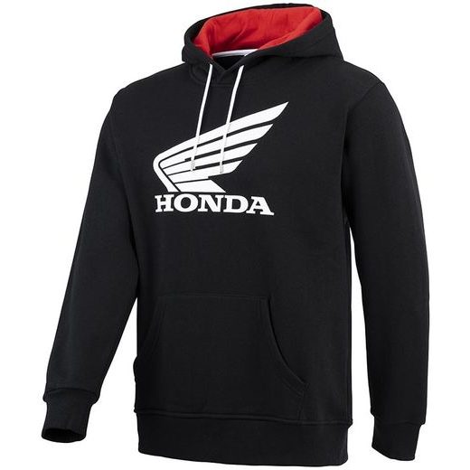 HONDA MIKINA SWEAT CAPUCHE CORE - ČERNÁ