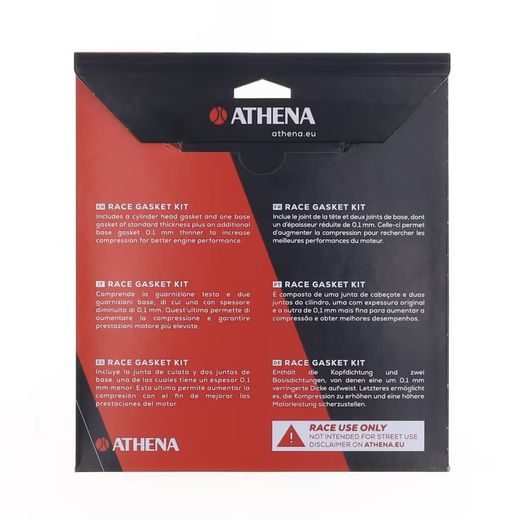 ZÁVODNÍ SADA TĚSNĚNÍ ATHENA R2506-073 SADA TĚSNĚNÍ S TĚSNĚNÍM HLAVY VÁLCE A 2 TĚSNĚNÍMI PATY VÁLCE