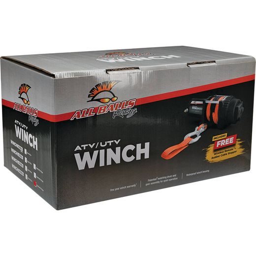 WINCH ALL BALLS RACING AB 6000LB 431-01026 4-BOLT SYNTETICKÝ