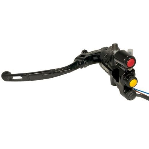 ČERNÝ SET RADIÁLNÍ HLAVNÍHO BRZDOVÉHO/SPOJKOVÉHO VÁLCE READY TO BRAKE + PANEL S TLAČÍTKY ACCOSSATO KITA31