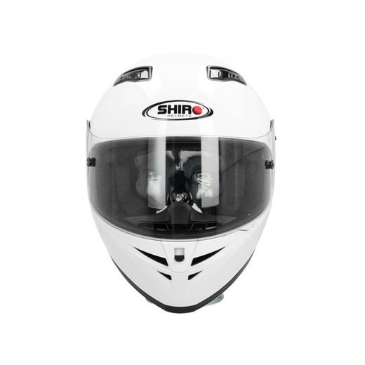 PŘILBA SHIRO SH-600 MONOCOLOR BÍLÁ S