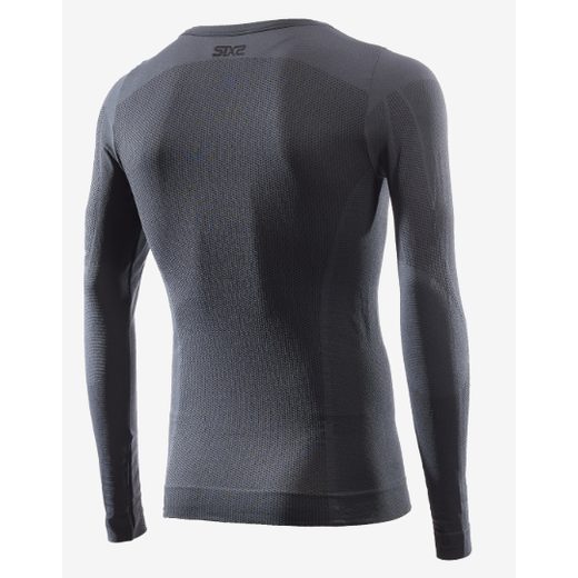 SIXS TRIČKO S DLOUHÝM RUKÁVEM TS2 V2 DARK GREY/BLACK
