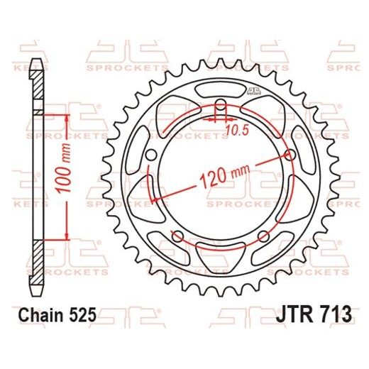 ŘETĚZOVÁ SADA EK - ZLATÝ ŘETĚZ 525 MVXZ, X-KROUŽEK, KOLEČKO SUPERSPROX, ROZETA JT PRO APRILIA TUONO 1100 V4 FACTORY 2015-2020