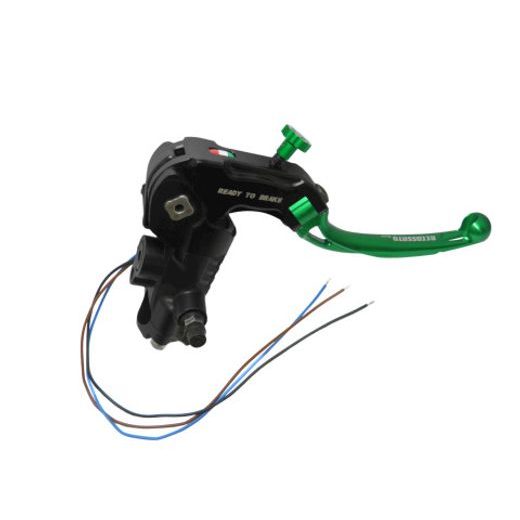 HLAVNÍ VÁLEC READY TO BRAKE ACCOSSATO CY109 PRS 17X17-18-19 S ČERVENOU VÝKLOPNOU PÁČKOU (MATICE+PÁČKA)