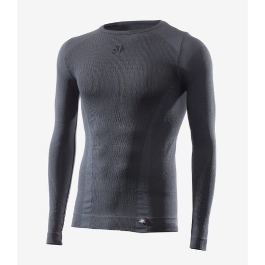 SIXS TRIČKO S DLOUHÝM RUKÁVEM TS2 V2 DARK GREY/BLACK