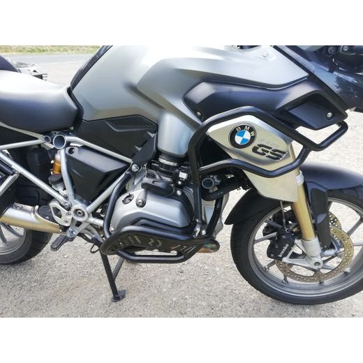 OCHRANNÉ RÁMY MOTORU RDMOTO CF120KD MATNÁ ČERNÁ VRCHNÍ A SPODNÍ PRO BMW R 1200 GS 2013-2019
