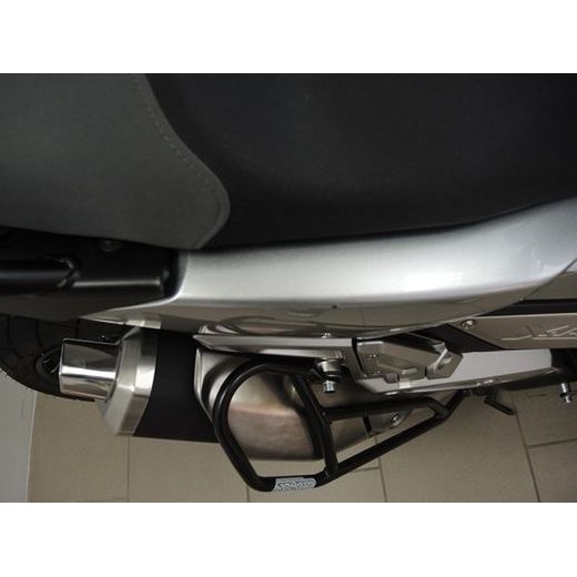 PADACÍ RÁM VÝFUKU RDMOTO CF106KD MATNÁ ČERNÁ