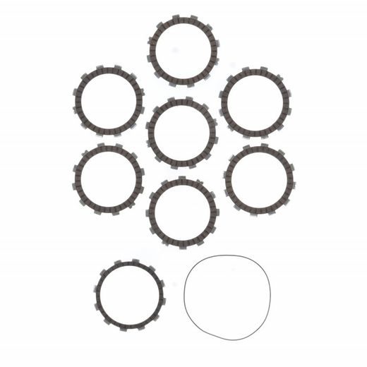 FRICTION PLATES KIT WITH CLUTCH COVER GASKET ATHENA P40230117