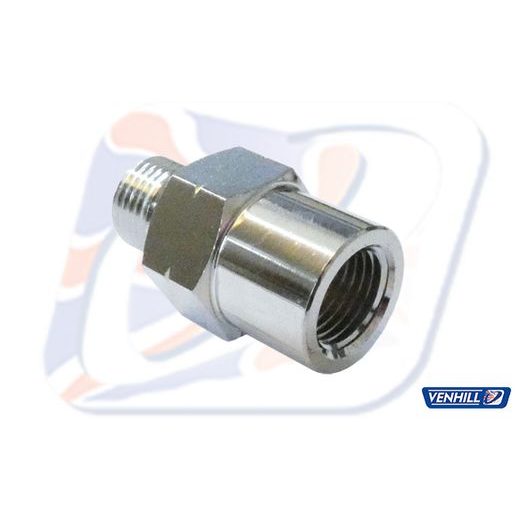 FEMALE CONVEX ADAPTOR VENHILL POWERHOSEPLUS 3/70100FAC M10X1.00 CHROM