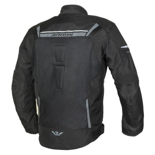 AYRTON, BUNDA BULLET II FLOW, (ČERNÁ/TMAVĚ ŠEDÁ)