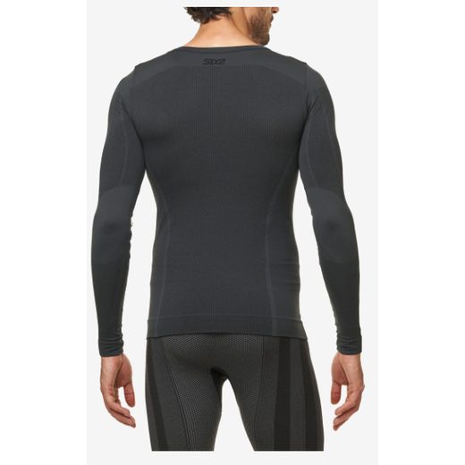 SIXS TRIČKO S DLOUHÝM RUKÁVEM TS2 V2 DARK GREY/BLACK