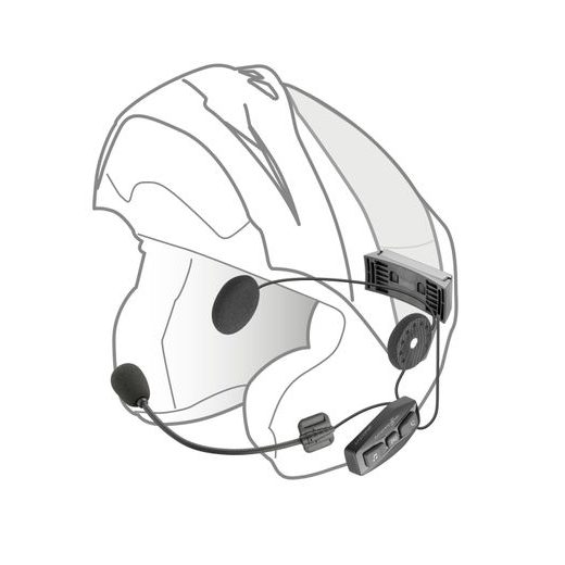 INTERPHONE U-COM2, HEADSET PRO UZAVŘENÉ A OTEVŘENÉ PŘILBY