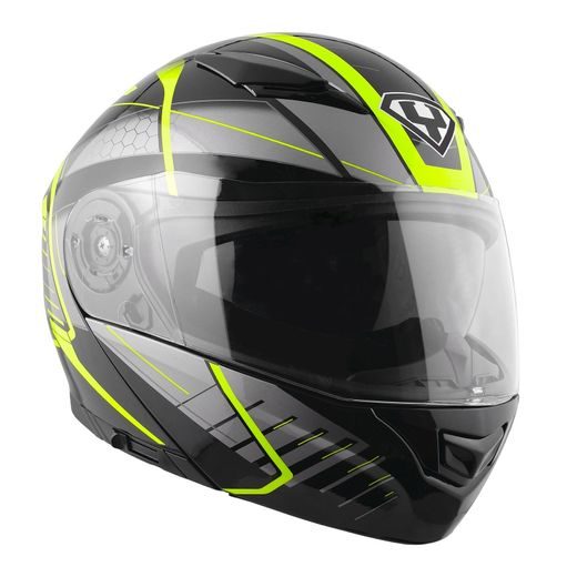 YOHE PŘILBA 950-16 - ČERNÁ/NEON