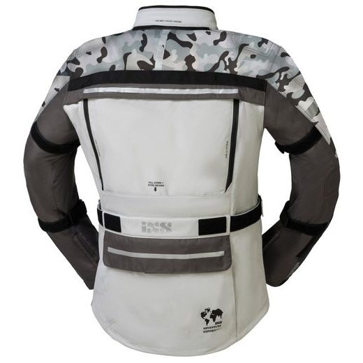 BUNDA IXS MONTEVIDEO-AIR 3.0 X51070 MASKÁČOVO-SVĚTLE ŠEDÝ 2XL