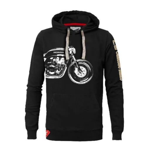 HONDA MIKINA CUSTOM BUILT HOODIE - ČERNÁ