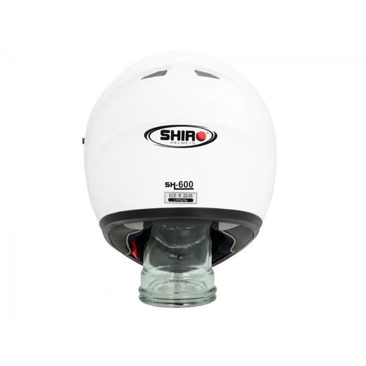 PŘILBA SHIRO SH-600 MONOCOLOR BÍLÁ S