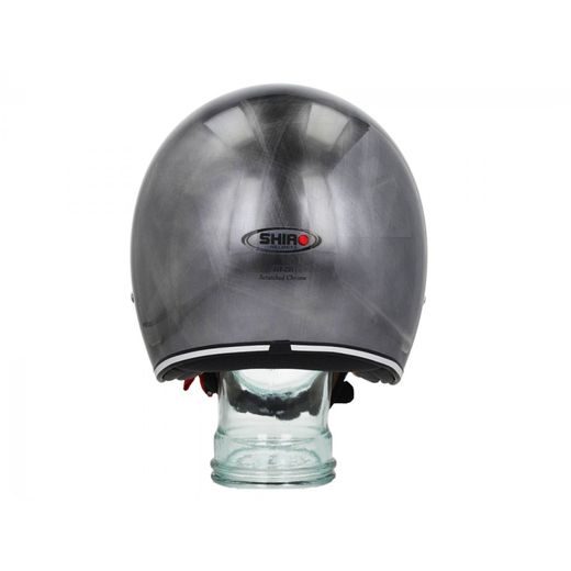 PŘILBA SHIRO SH-235 CHROME SCRATCHED CHROME L