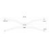 ŘÍDÍTKA ACCOSSATO HB183 HLINÍKOVÉ PROVEDENÍ S VARIABILNÍM PRŮMĚREM 28,5 MM ORANŽOVÁ