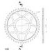 ŘETĚZOVÁ SADA D.I.D CHAIN - STŘÍBRNÝ ŘETĚZ 530 VX, X-KROUŽEK, KOLEČKO JT POGUMOVANÉ, ROZETA SUPERSPROX PRO SUZUKI GSX-R 750 1988-1989