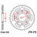 ŘETĚZOVÁ SADA EK - STŘÍBRNÝ ŘETĚZ 520 DEX, X-KROUŽEK, KOLEČKO JT, ROZETA JT PRO HONDA CMX 250 REBEL 1987