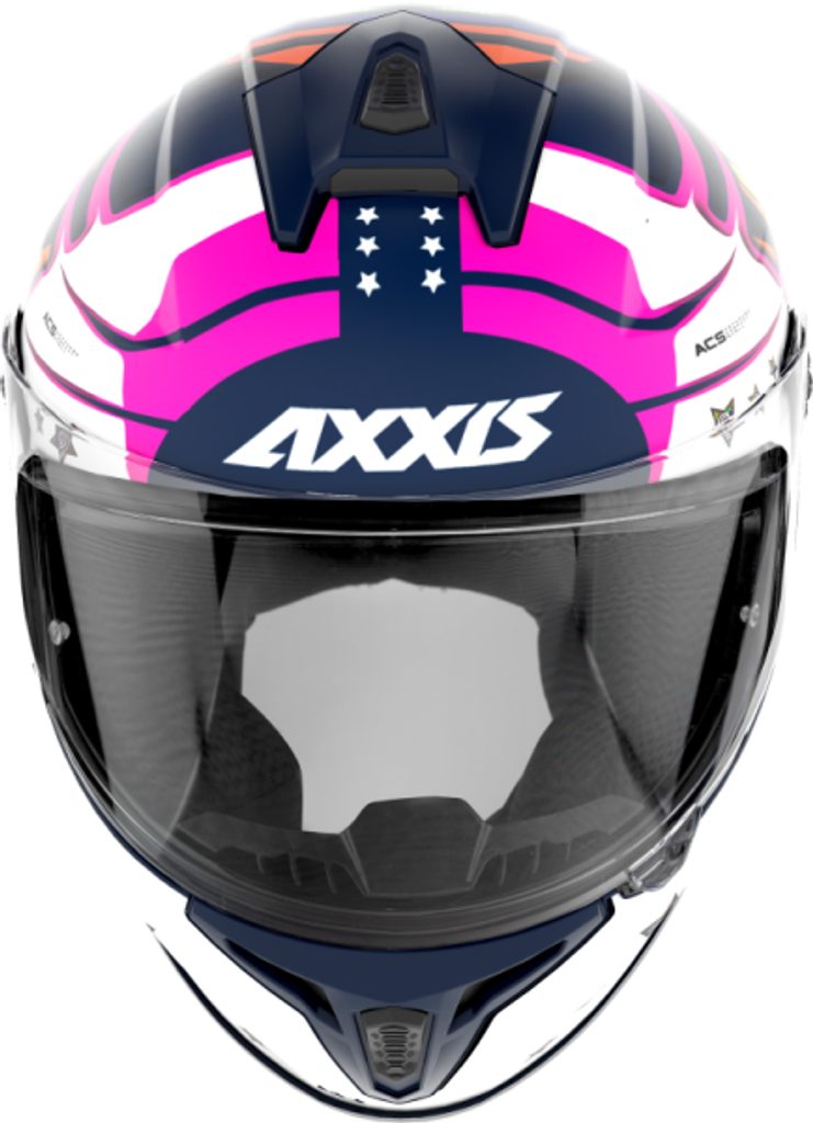 Motodijelovi - FULL FACE helmet AXXIS DRAKEN S star matt blue M - AXXIS -  DRAKEN S STAR - Helmets AXXIS - DRAKEN S, Integral kacige AXXIS, Kacige  AXXIS, Odjeća i kacige, Odjeća