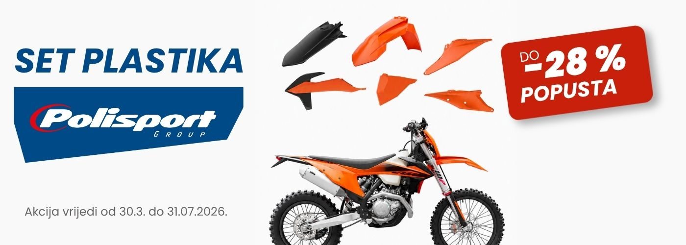 Polisport set plastika za motocross i enduro motocikle na akciji do 28% popusta