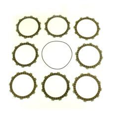FRICTION PLATES KIT WITH CLUTCH COVER GASKET ATHENA P40230112