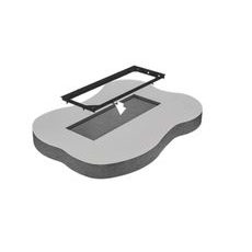 FLOOR FRAME LV8 GOLDRAKE DARK CUSTOM EGHCH803 FOR GOLDRAKE 803HCFE