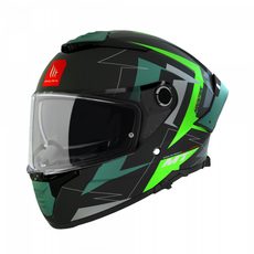 HELMET MT HELMETS THUNDER 4 SV MOUNTAIN B6 MATT FLUOR GREEN XS