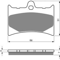 DISK PLOČICE GOLDFREN 019 K5