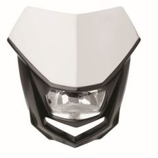 HEADLIGHT POLISPORT HALO 8657400001 WHITE/BLACK