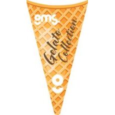 SHOP FLOOR STICKER CONE GMS ZG00-POS-005 GMS GELATO COLLECTION