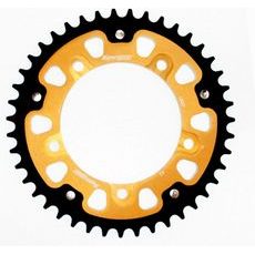 REAR SPROCKET SUPERSPROX STEALTH RST-1800:43-GLD ZLATO 43T, 530