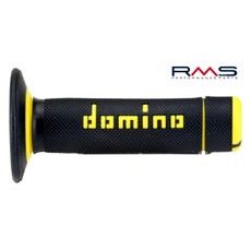 HAND GRIPS DOMINO 184160440 BLACK/YELLOW DOMINO